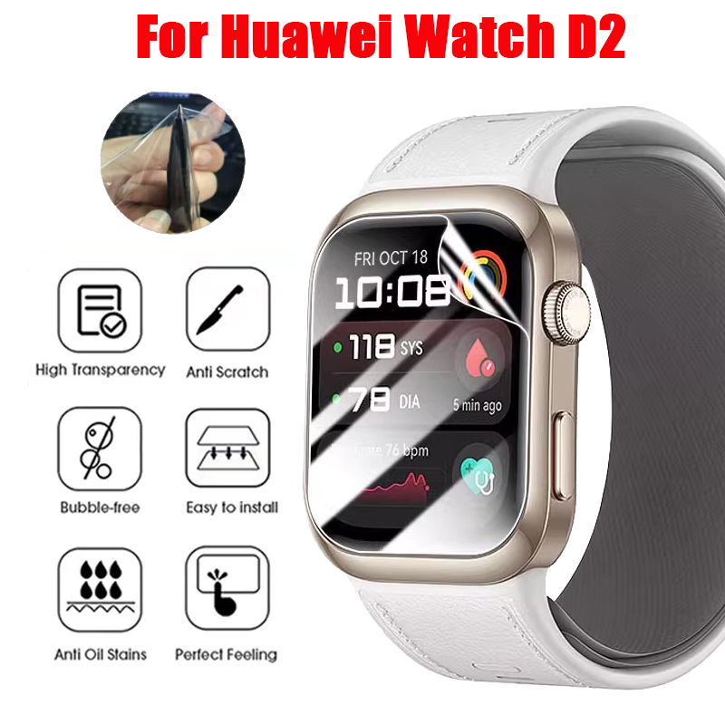Smartwatch Watch Accessories - TPU Hydrogel Film For Huawei Watch