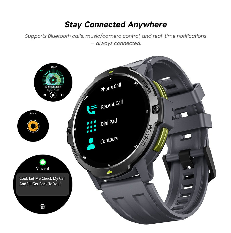 Smartwatch X - 2026 NEW GPS Smart Watch 1.46''