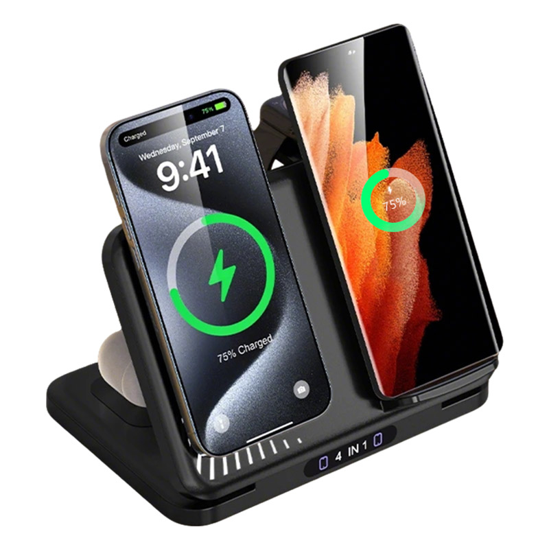 Watch Charger Cable - 4 in 1 Dual Phone Wireless