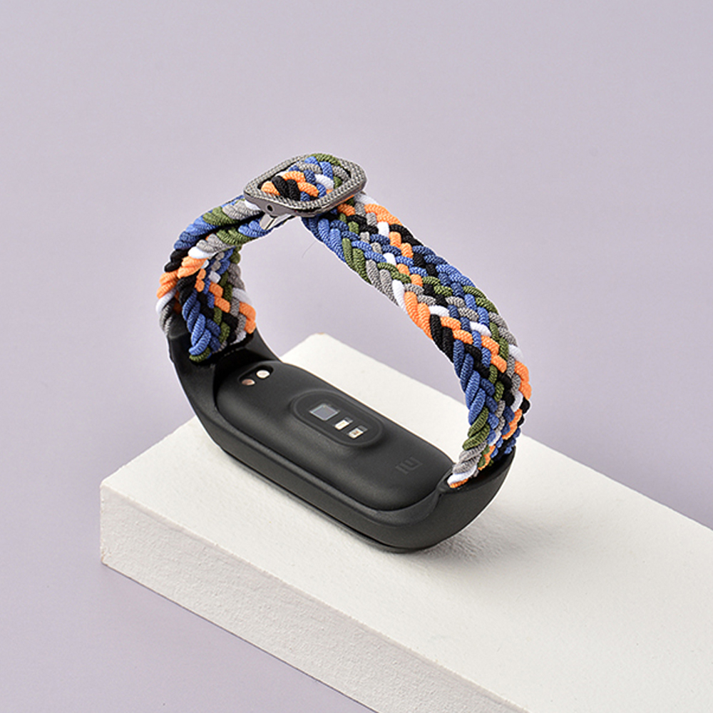 Bracelet for Mi band 10 9 8 7  - Solo Loop Strap 评论和价格