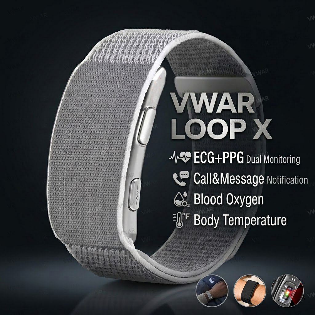 VWAR Loop X ECG Smart Bracelet - Smartwatch X 评论和价格