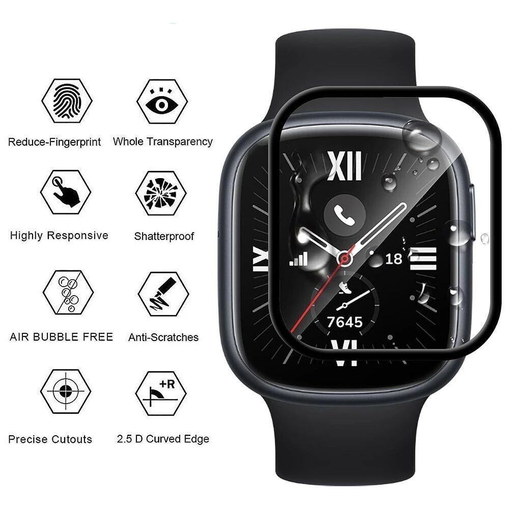 1-5PCS TPU Soft Film for Honor - Smartwatch Watch Accessories 评论和价格