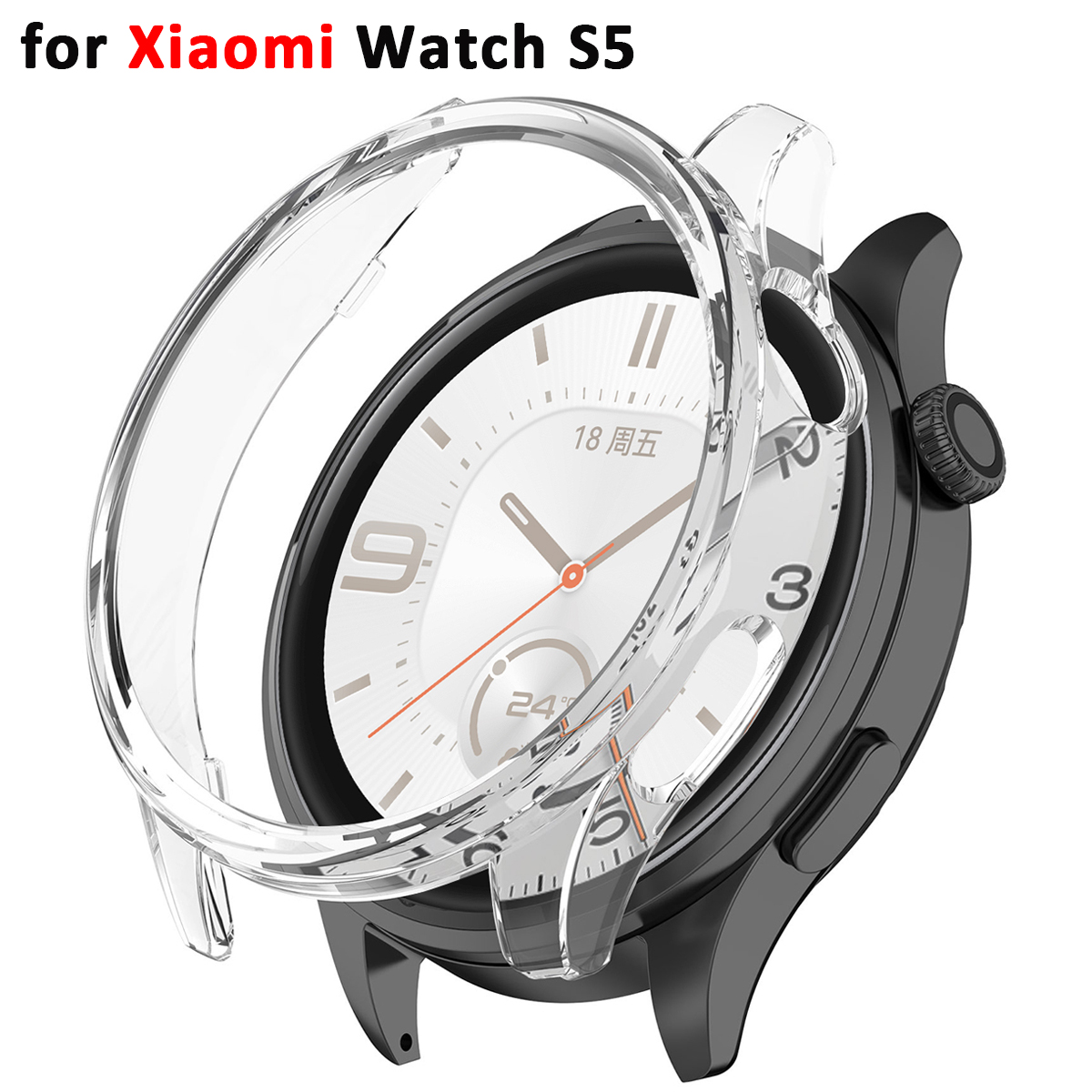 PC Hollow Case for Xiaomi Watc - Xiaomi Smartwatch S4 Accessories 评论和价格