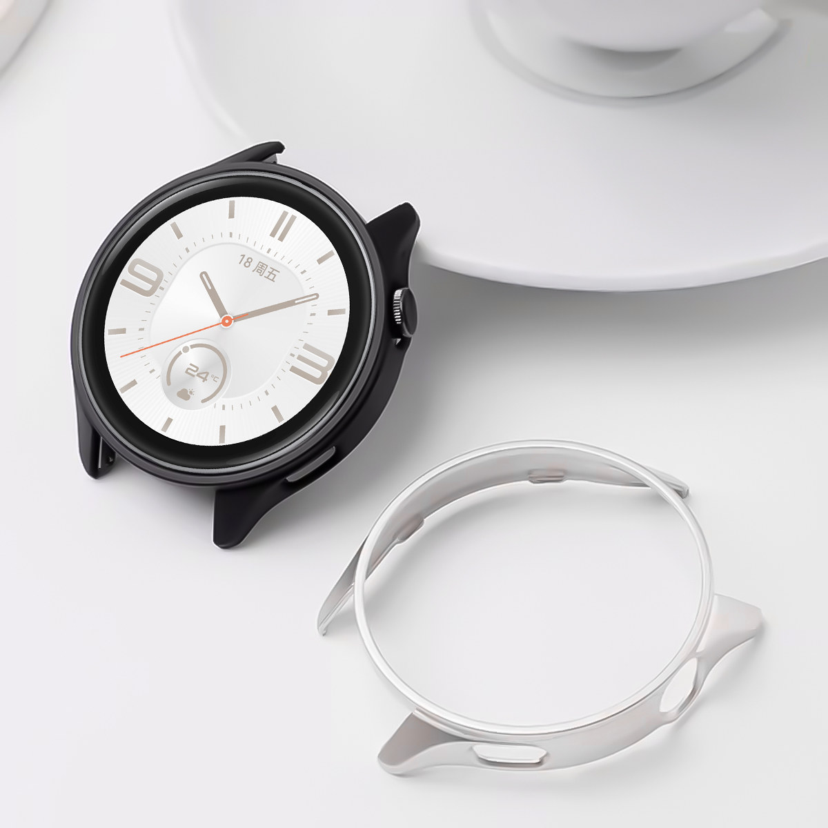 PC Hollow Case for Xiaomi Watc - Xiaomi Smartwatch S4 Accessories 评论和价格