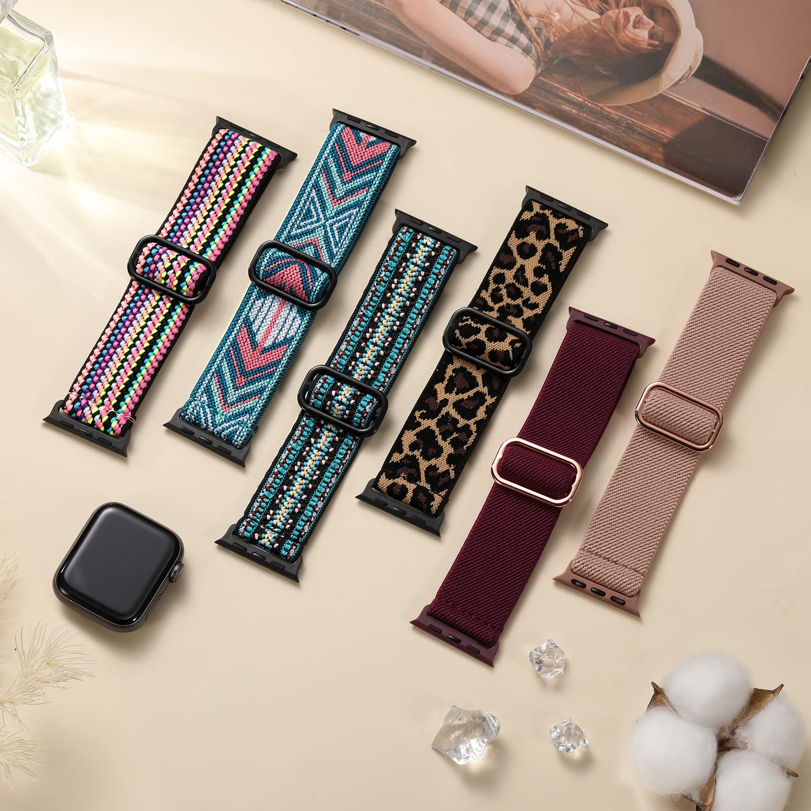 Nylon Strap for Apple Watch Ba - Solo Loop Strap 评论和价格