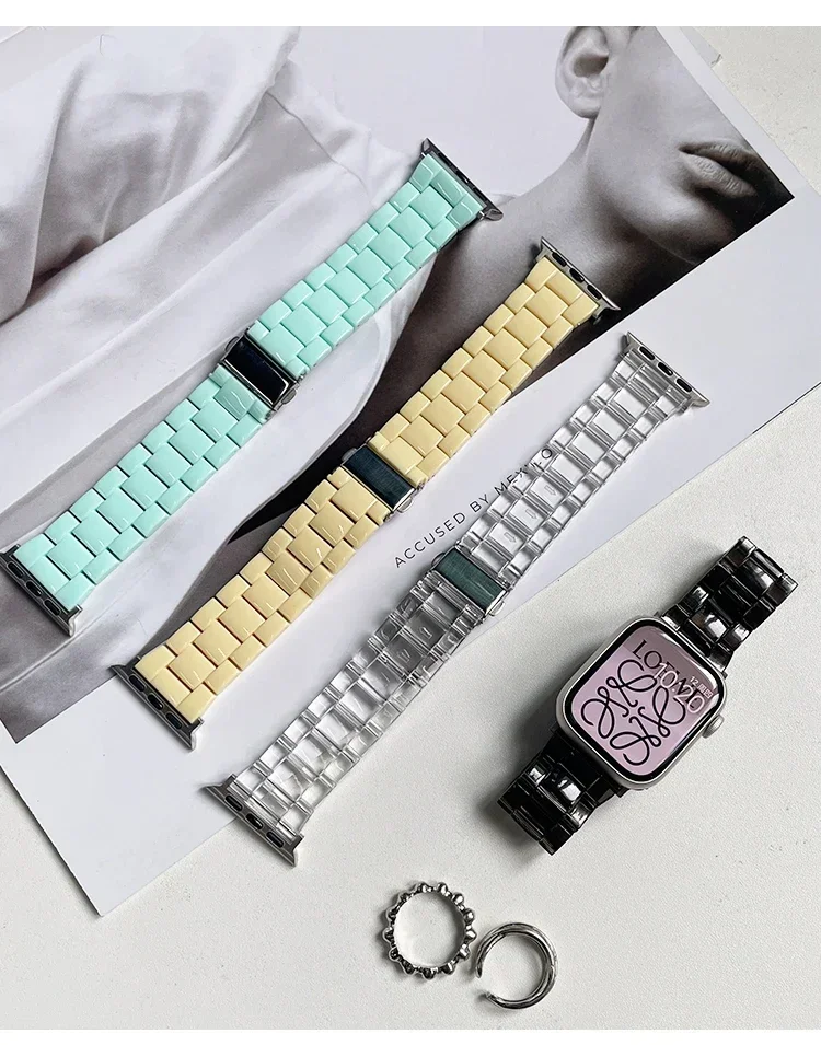 Watch strap+Case+glass For app - Smartwatch Band Accessories 评论和价格