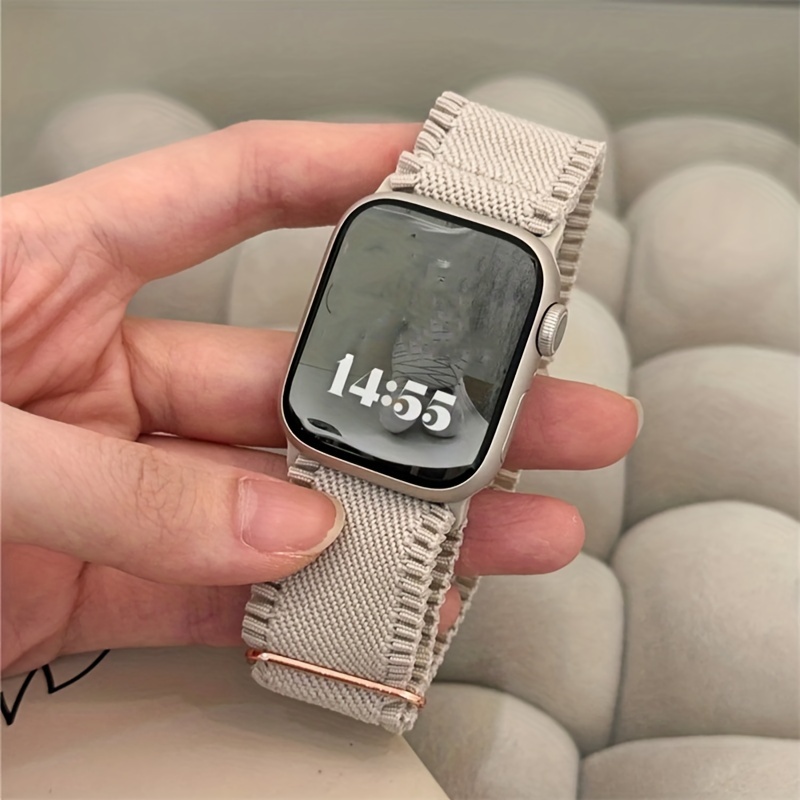 Lace Nylon Watch Band Compatib - Solo Loop Strap 评论和价格
