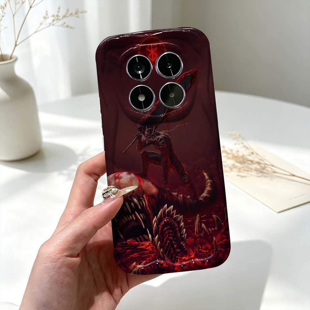 Deluxe Berserk Guts Logo For X - Xiaomi Poco X6 评论和价格