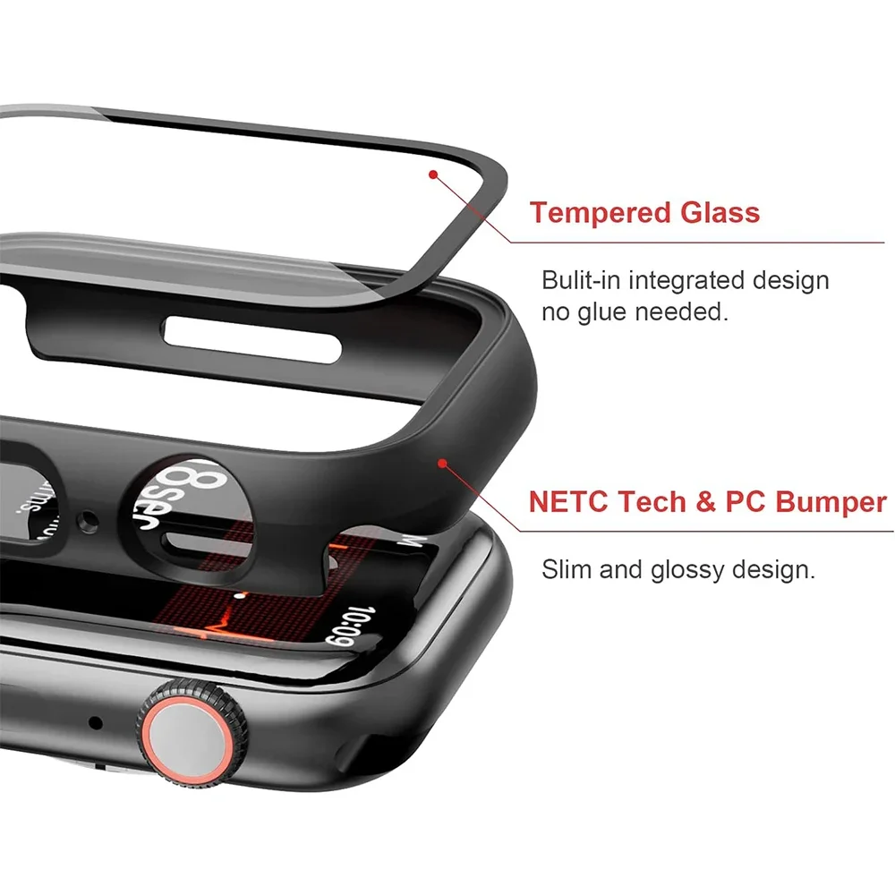 Tempered Glass Screen Protecto - Smartwatch Case 评论和价格