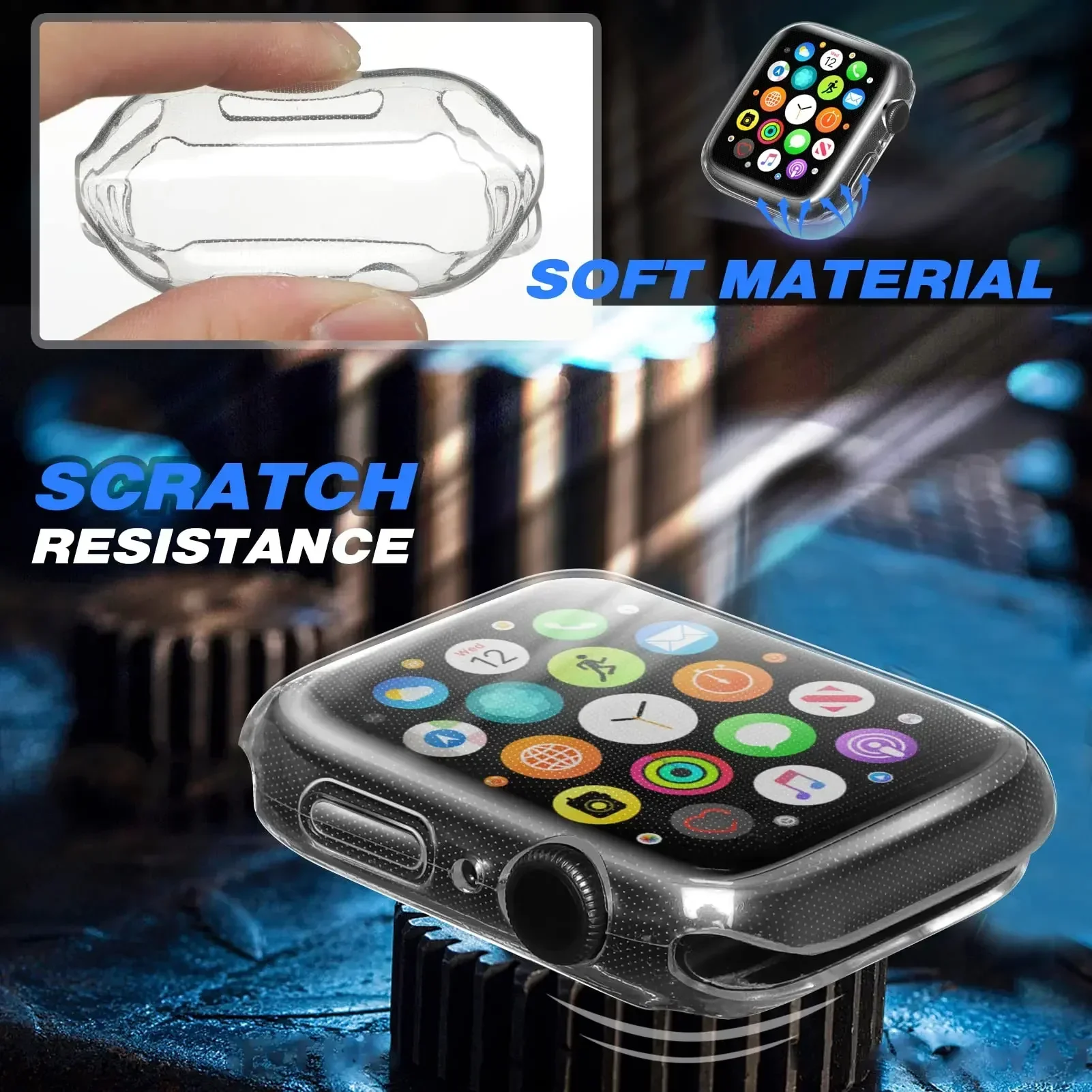Cover For Apple Watch Case 44m - Apple Smartwatch Accessories 评论和价格
