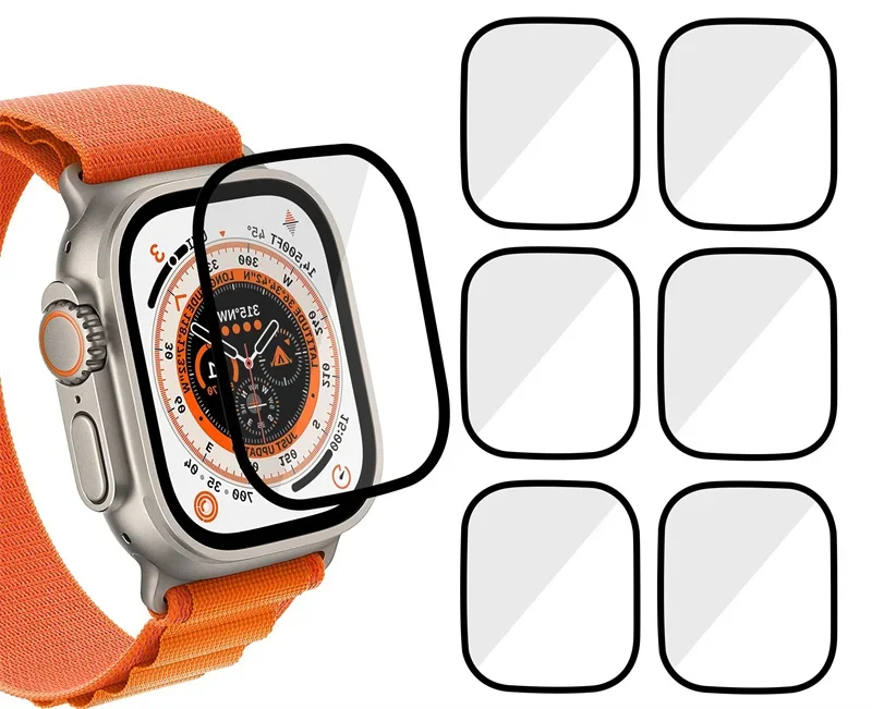 Screen Protector 3D Tempered F - Apple Smartwatch Accessories 评论和价格