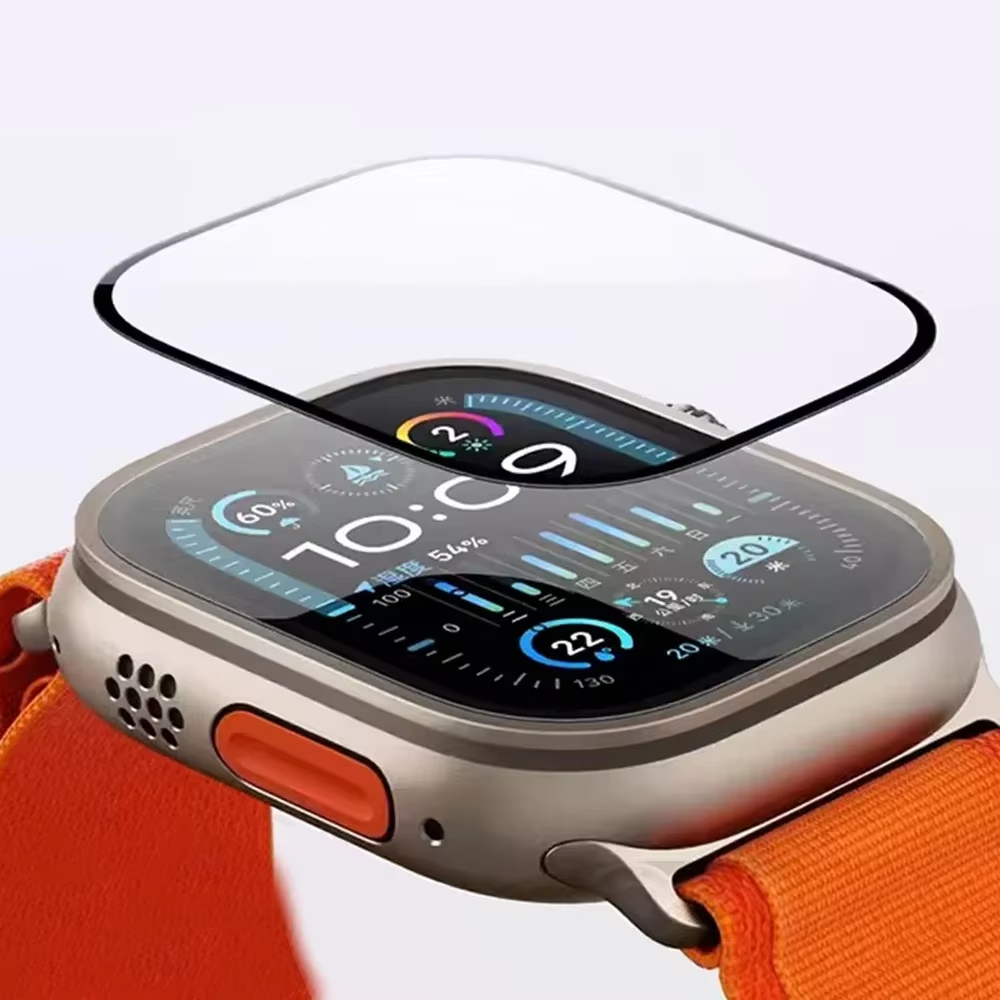 Screen Protector 3D Tempered F - Apple Smartwatch Accessories 评论和价格