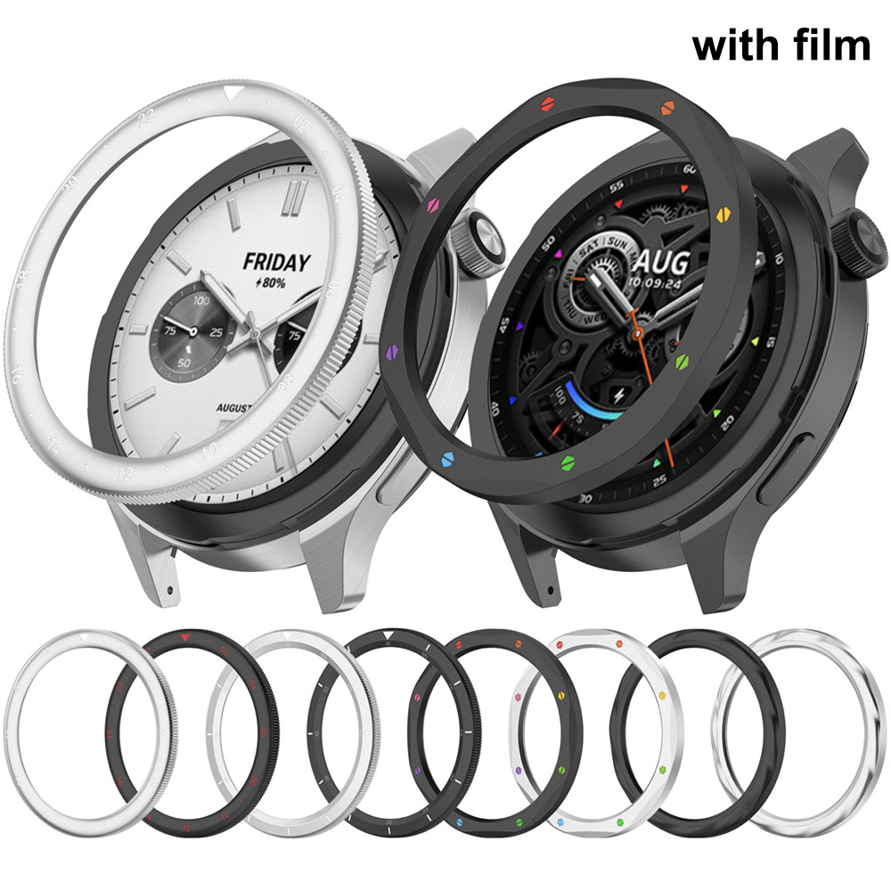 Metal Bezel Ring For Xiaomi Wa - Xiaomi Smartwatch S4 Accessories 评论和价格