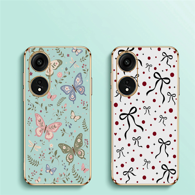 Butterfly Design Case For OPPO - Oppo A78 评论和价格
