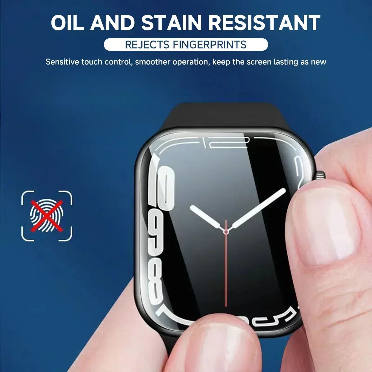 2-5pcs Hydrogel Film For Apple - Watch Case Bumper 评论和价格