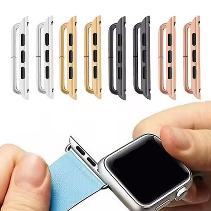2pcs Stainless Steel Connector - Apple Smartwatch Accessories 评论和价格