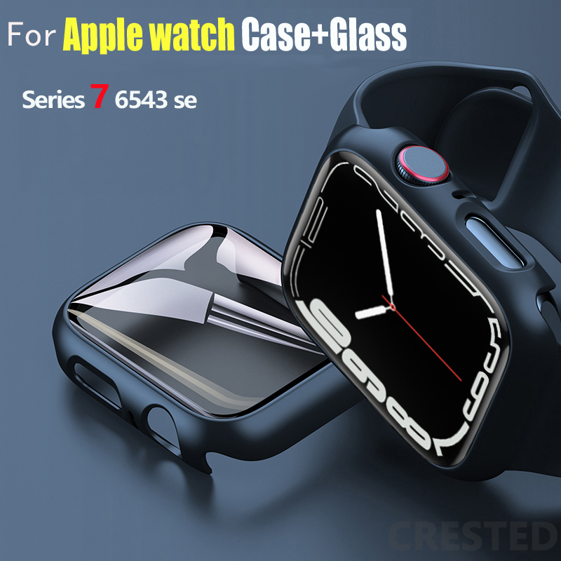 Glass+Cover For Apple Watch ca - Smartwatch Band Accessories 评论和价格