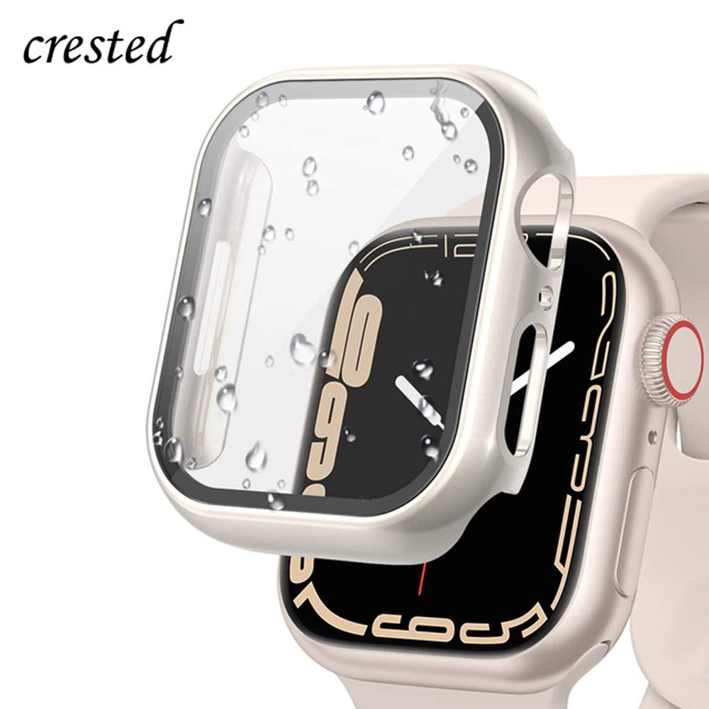 Glass+Cover For Apple Watch ca - Smartwatch Band Accessories 评论和价格