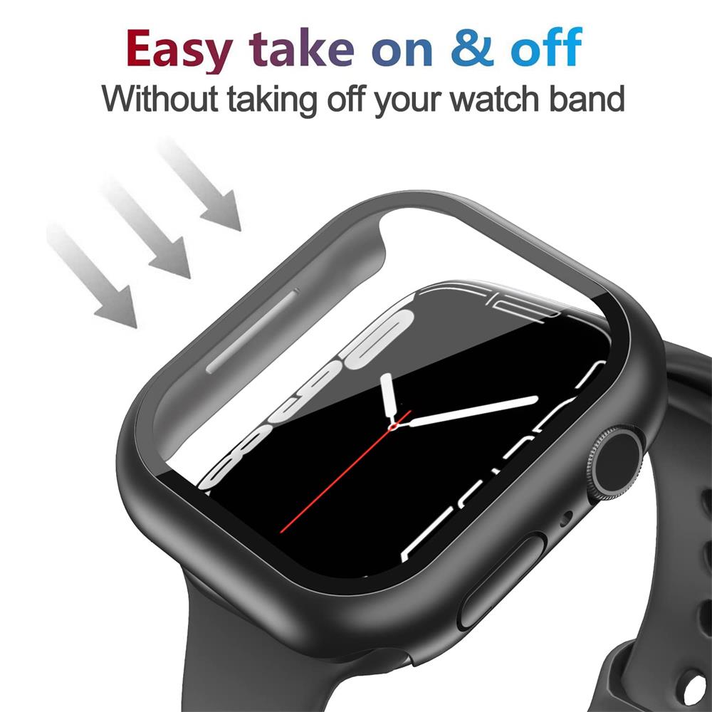 Glass+Cover For Apple Watch ca - Smartwatch Band Accessories 评论和价格