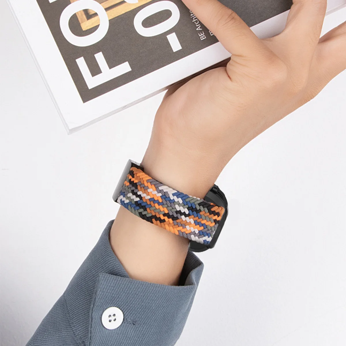 Magnetic Nylon Strap for Samsu - Solo Loop Strap 评论和价格