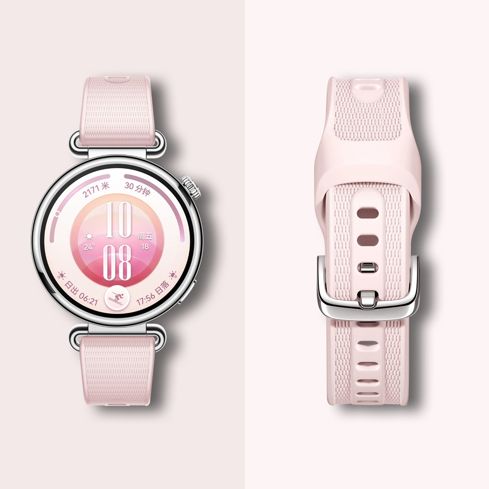 Fluoro‑rubber Strap for HUAWEI - Titan Smartwatch Accessories 评论和价格