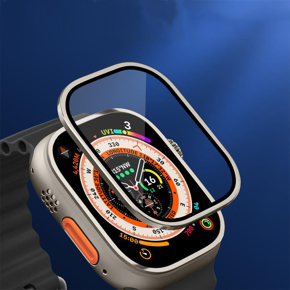 Metal Bumper+Tempered Glass Fo - Watch Case Bumper 评论和价格