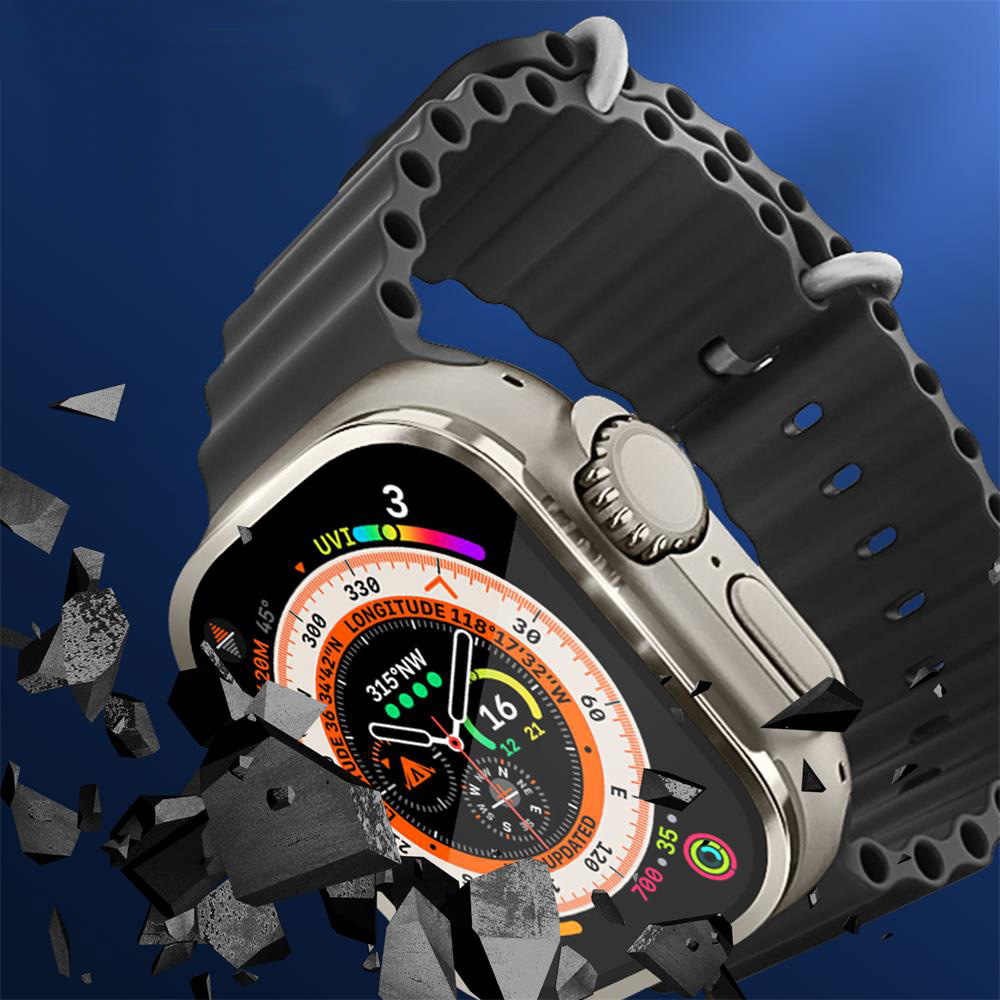 Metal Bumper+Tempered Glass Fo - Watch Case Bumper 评论和价格
