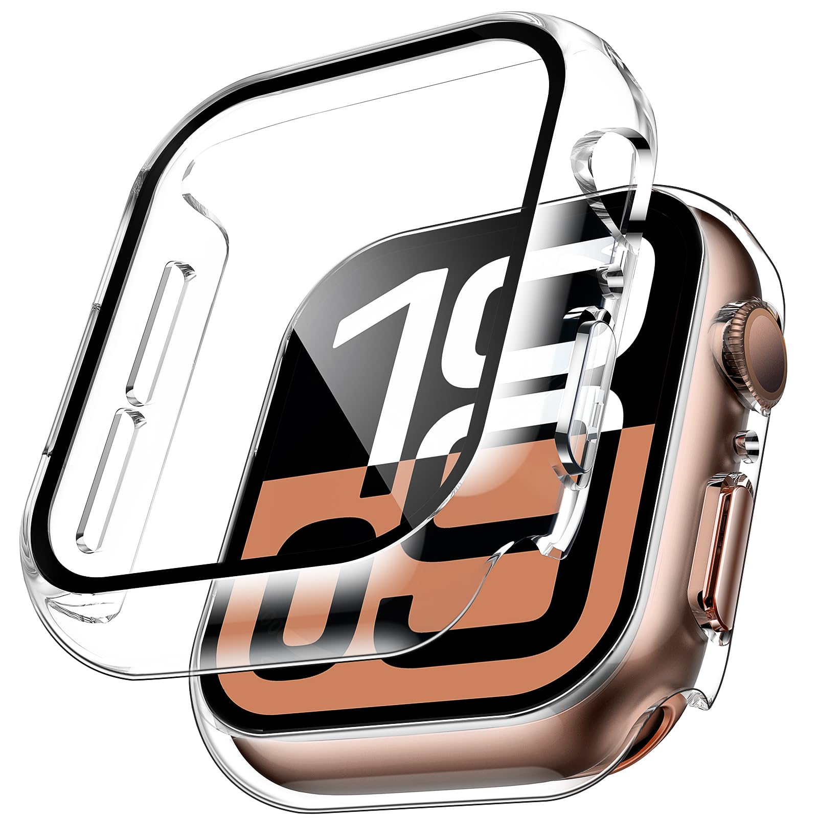 2pcs Tempered Glass Case For A - Smartwatch Case 评论和价格
