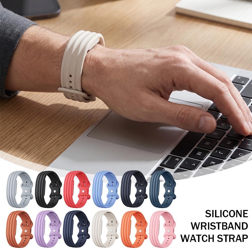 Silicone Loop Sports Watch Str - Silicone Band Replacement 评论和价格