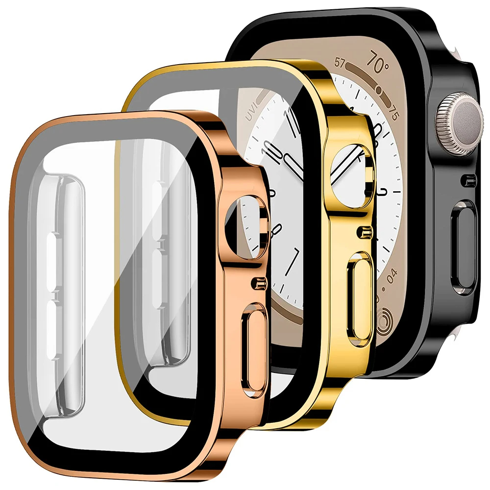 Glass+cover For Apple Watch ca - Apple Smartwatch Accessories 评论和价格