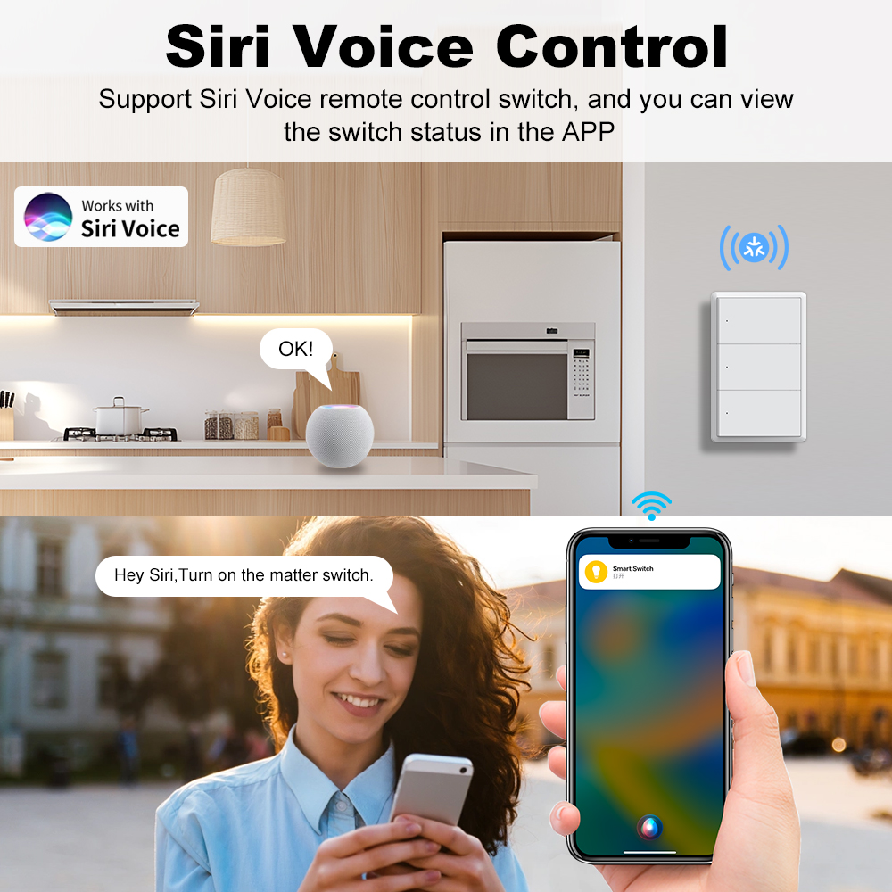 MANHOT Homekit WiFi Smart Swit - Smart Accessories 评论和价格