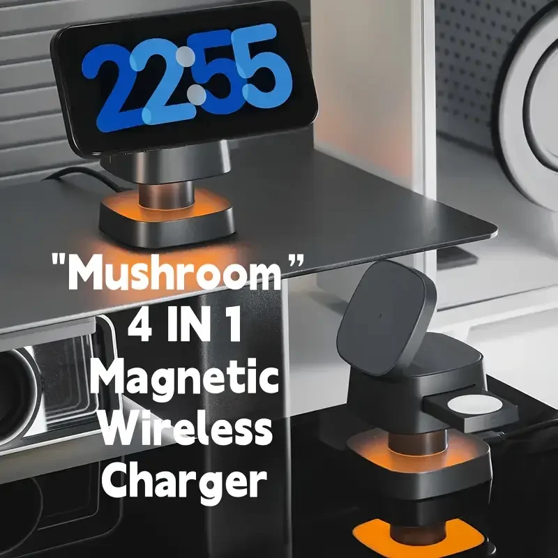 Magnetic 3 in 1 Wireless Charg - Watch Charger Cable 评论和价格