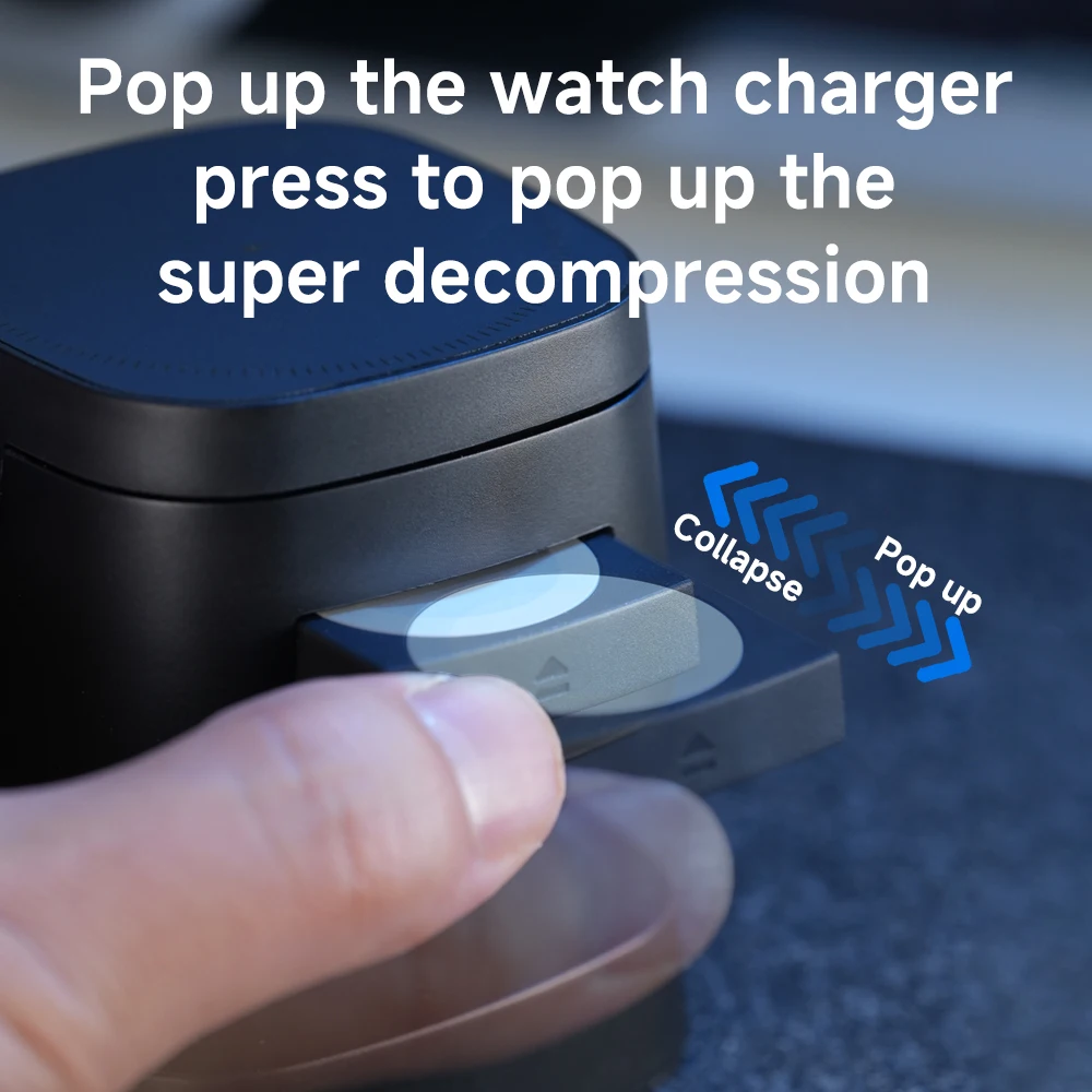 Magnetic 3 in 1 Wireless Charg - Watch Charger Cable 评论和价格