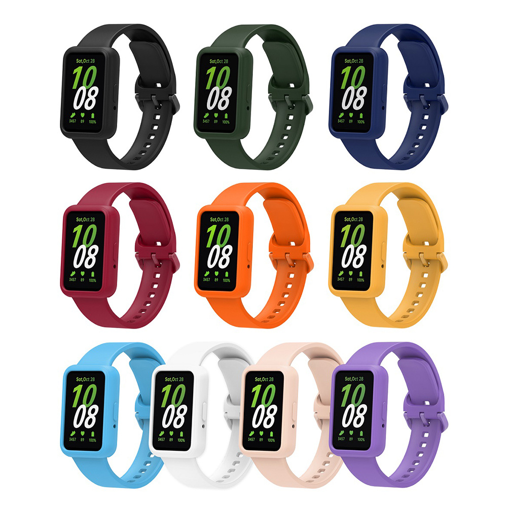 For Samsung Galaxy Fit 3 Watch - Silicone Band Replacement 评论和价格
