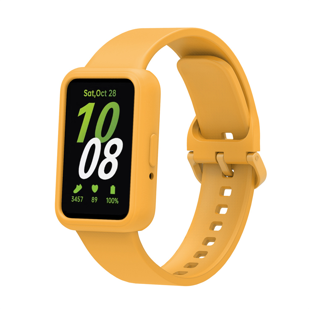For Samsung Galaxy Fit 3 Watch - Silicone Band Replacement 评论和价格