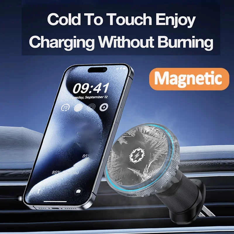 Ice Cooling Magnetic Car Wirel - Watch Charger Cable 评论和价格