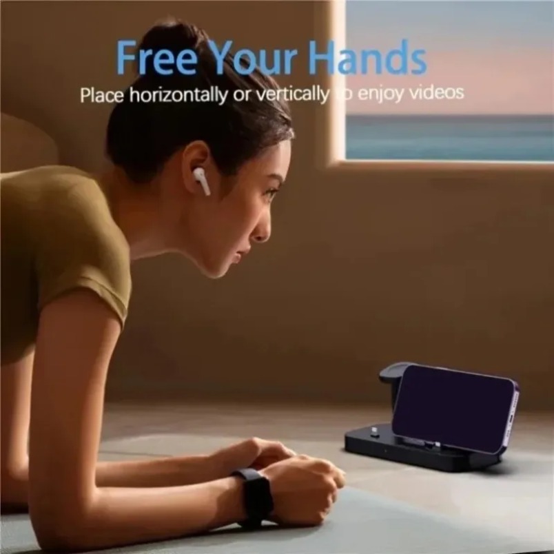 3 in 1 Wireless Charger Dual C - Watch Charger Cable 评论和价格