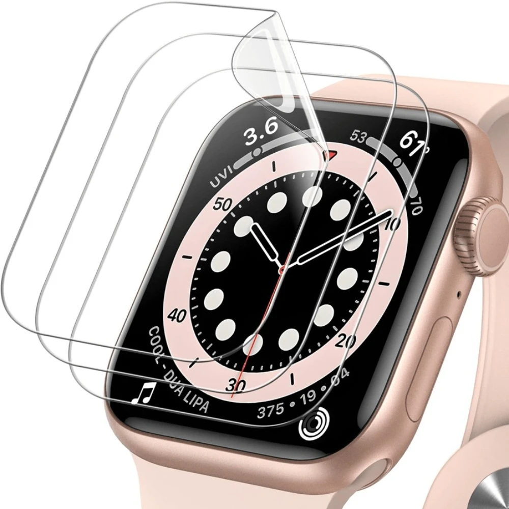 3PCS Hydrogel Film for Apple W - Watch Case Bumper 评论和价格