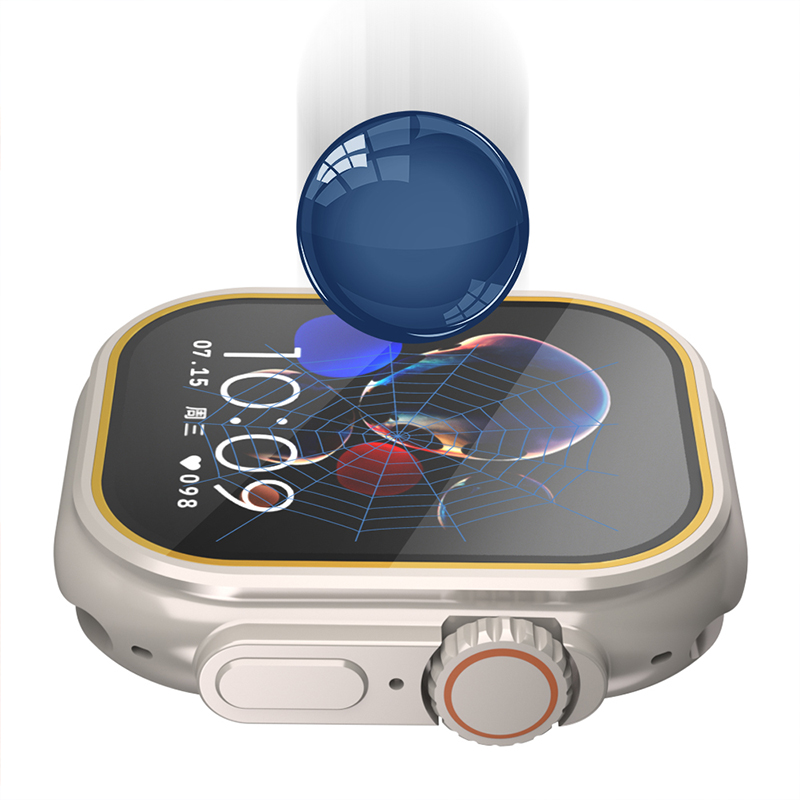 Silk Print Tempered Glass Film - Smartwatch Case 评论和价格